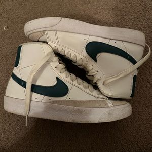 Nike Blazer Mid '77 Teal&White